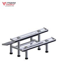 EST. P. DUMBELLS 10 PARES C. 3 EXP. - LINHA FIT2